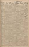 Western Daily Press Thursday 02 November 1922 Page 1
