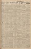 Western Daily Press Saturday 04 November 1922 Page 1