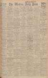 Western Daily Press Saturday 01 December 1923 Page 1