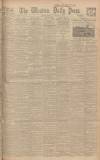 Western Daily Press Monday 21 January 1924 Page 1