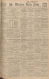 Western Daily Press Saturday 26 January 1924 Page 1
