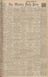 Western Daily Press Saturday 03 May 1924 Page 1