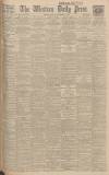 Western Daily Press Monday 03 November 1924 Page 1