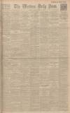 Western Daily Press Monday 08 December 1924 Page 1