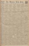 Western Daily Press Thursday 10 November 1927 Page 1