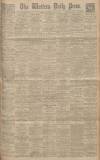 Western Daily Press Saturday 19 May 1928 Page 1