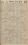 Western Daily Press Saturday 12 January 1929 Page 1