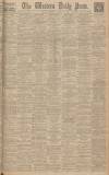 Western Daily Press Saturday 19 January 1929 Page 1