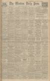 Western Daily Press Wednesday 11 June 1930 Page 1