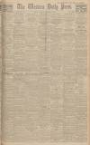 Western Daily Press Wednesday 28 January 1931 Page 1