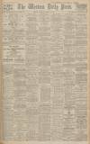 Western Daily Press Saturday 16 January 1932 Page 1