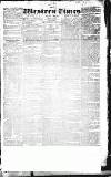Western Times Saturday 20 April 1833 Page 1