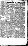Western Times Saturday 24 August 1833 Page 1