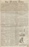 Western Times Saturday 04 February 1860 Page 1