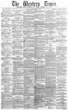 Western Times Friday 08 January 1864 Page 1