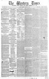 Western Times Tuesday 19 January 1864 Page 1