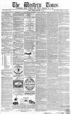 Western Times Tuesday 13 September 1864 Page 1