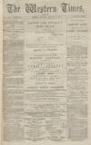 Western Times Monday 23 May 1870 Page 1