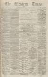 Western Times Wednesday 14 September 1870 Page 1