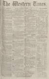 Western Times Saturday 11 October 1873 Page 1