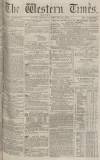 Western Times Saturday 21 February 1874 Page 1