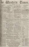 Western Times Wednesday 11 March 1874 Page 1