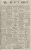 Western Times Saturday 10 October 1874 Page 1