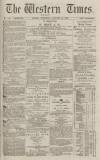 Western Times Wednesday 12 January 1876 Page 1