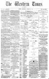Western Times Wednesday 31 January 1877 Page 1