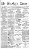 Western Times Monday 05 March 1877 Page 1