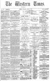 Western Times Thursday 05 April 1877 Page 1