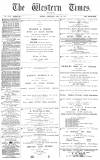 Western Times Wednesday 23 May 1877 Page 1
