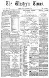 Western Times Monday 03 September 1877 Page 1