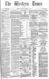Western Times Saturday 17 November 1877 Page 1
