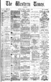 Western Times Saturday 01 December 1877 Page 1