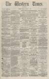 Western Times Monday 07 January 1878 Page 1