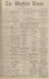 Western Times Thursday 14 November 1878 Page 1