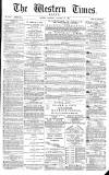 Western Times Saturday 11 January 1879 Page 1