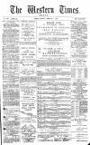 Western Times Monday 03 February 1879 Page 1