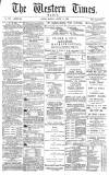 Western Times Monday 11 August 1879 Page 1