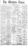 Western Times Thursday 04 September 1879 Page 1
