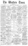 Western Times Wednesday 08 October 1879 Page 1