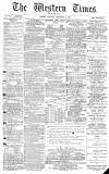Western Times Saturday 06 December 1879 Page 1