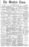 Western Times Wednesday 10 December 1879 Page 1