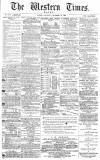 Western Times Saturday 13 December 1879 Page 1