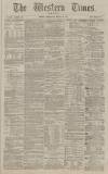 Western Times Wednesday 29 March 1882 Page 1