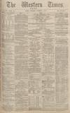 Western Times Wednesday 05 September 1883 Page 1