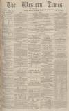Western Times Monday 10 September 1883 Page 1