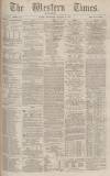 Western Times Wednesday 10 October 1883 Page 1