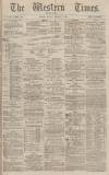 Western Times Monday 07 January 1884 Page 1